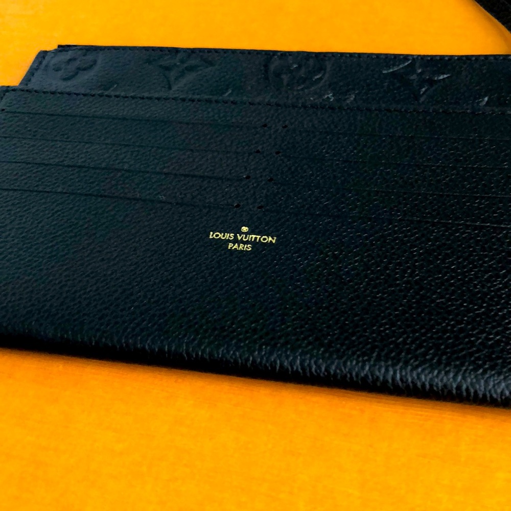 New Louis Vuitton Empreinte Felicie Wallet Inserts